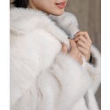 襟付きフェイクファーショートジャケット | rps | 詳細画像10 