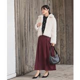 襟付きフェイクファーショートジャケット | rps | 詳細画像2 