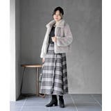 襟付きフェイクファーショートジャケット | rps | 詳細画像20 