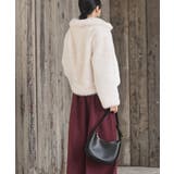 襟付きフェイクファーショートジャケット | rps | 詳細画像4 