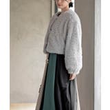 リボン釦フェイクファージャケット | rps | 詳細画像11 