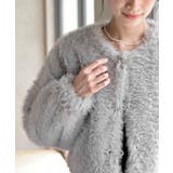 リボン釦フェイクファージャケット | rps | 詳細画像14 