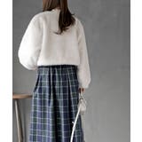 リボン釦フェイクファージャケット | rps | 詳細画像4 