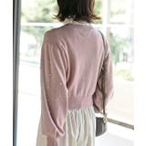 パール付きクルーネックラメニットカーディガン | rps | 詳細画像24