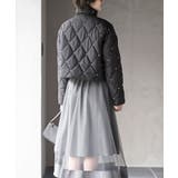 パール付きダイヤキルトソフト中綿ジャケット | rps | 詳細画像12 