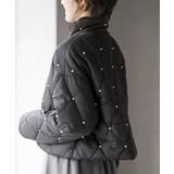 パール付きダイヤキルトソフト中綿ジャケット | rps | 詳細画像15 