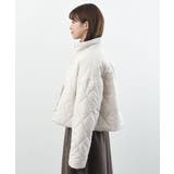 パール付きダイヤキルトソフト中綿ジャケット | rps | 詳細画像18 