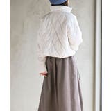 パール付きダイヤキルトソフト中綿ジャケット | rps | 詳細画像4 