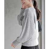 ハートボタンラメフェザークルーネックカーディガン | rps | 詳細画像15 