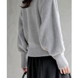 ハートボタンラメフェザークルーネックカーディガン | rps | 詳細画像17 