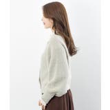 ハートボタンラメフェザークルーネックカーディガン | rps | 詳細画像34 