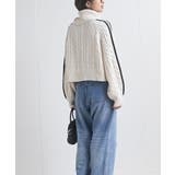 ライン入りタートルケーブルニットプルオーバー | rps | 詳細画像12 