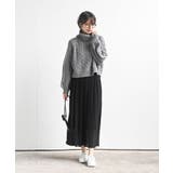 ライン入りタートルケーブルニットプルオーバー | rps | 詳細画像19 