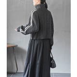 ライン入りタートルケーブルニットプルオーバー | rps | 詳細画像4 