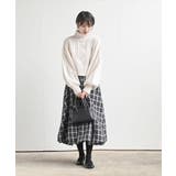 パール付きハイネックケーブルニットプルオーバー | rps | 詳細画像10 