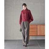 パール付きハイネックケーブルニットプルオーバー | rps | 詳細画像2 