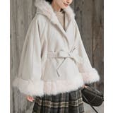 フード付きフェイクファーコート | rps | 詳細画像1 