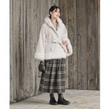 フード付きフェイクファーコート | rps | 詳細画像19 