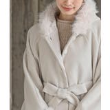 フード付きフェイクファーコート | rps | 詳細画像23 