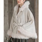 フード付きフェイクファーコート | rps | 詳細画像24 