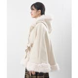 フード付きフェイクファーコート | rps | 詳細画像27 