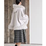 フード付きフェイクファーコート | rps | 詳細画像4 