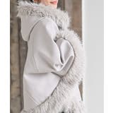 フード付きフェイクファーコート | rps | 詳細画像7 