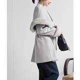 フェイクファーケープ付きコート | rps | 詳細画像11