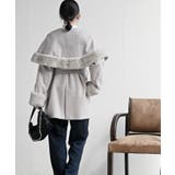 フェイクファーケープ付きコート | rps | 詳細画像12