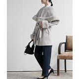 フェイクファーケープ付きコート | rps | 詳細画像13