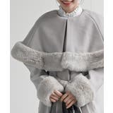 フェイクファーケープ付きコート | rps | 詳細画像14