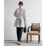 フェイクファーケープ付きコート | rps | 詳細画像18