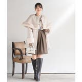 フェイクファーケープ付きコート | rps | 詳細画像2