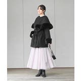 フェイクファーケープ付きコート | rps | 詳細画像20