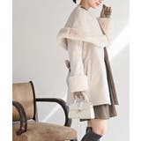 フェイクファーケープ付きコート | rps | 詳細画像3