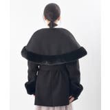 フェイクファーケープ付きコート | rps | 詳細画像33