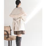 フェイクファーケープ付きコート | rps | 詳細画像4