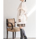 フェイクファーケープ付きコート | rps | 詳細画像5