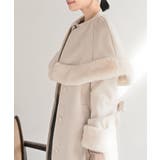 フェイクファーケープ付きコート | rps | 詳細画像7