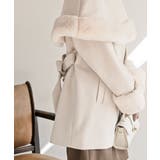 フェイクファーケープ付きコート | rps | 詳細画像9