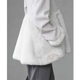 異素材切替パール付きフェイクファーコート | rps | 詳細画像28