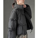 リボン付き中綿スタンドジャケット | rps | 詳細画像17 