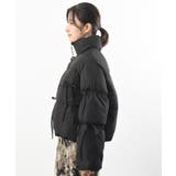 リボン付き中綿スタンドジャケット | rps | 詳細画像18 