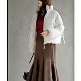 リボン付き中綿スタンドジャケット | rps | 詳細画像3 