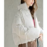 リボン付き中綿スタンドジャケット | rps | 詳細画像9 