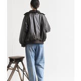 フェイクレザーリブブルゾン | rps | 詳細画像12