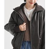 フェイクレザーリブブルゾン | rps | 詳細画像14