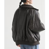 フェイクレザーリブブルゾン | rps | 詳細画像16