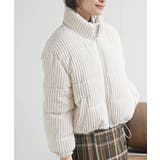 アイボリー | ワイドコール中綿スタンドジャケット | rps