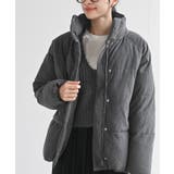 CHACグレー | コーデュロイ中綿スタンドジャケット | rps